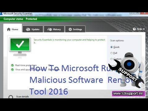 disable malicious software removal tool updates microsoft
